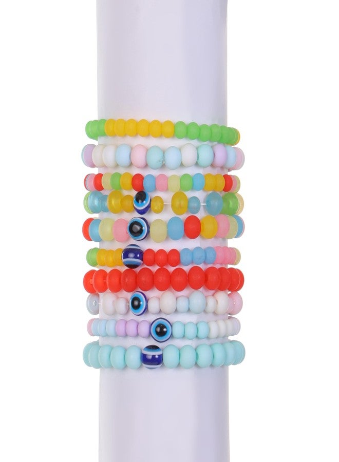 Ambitieux Children Jewelry Making Craft Bracelet Kits set for Kids - DIY 24 Compartment Box, 700+ Colorful Beads, Ear Hangings, Lobster Locks & Rings , 8 Pcs of Charms With Accessories - Birthday Gift for Girls 4 5 6 7 Years (6 and 8mm Matt) - Image 4